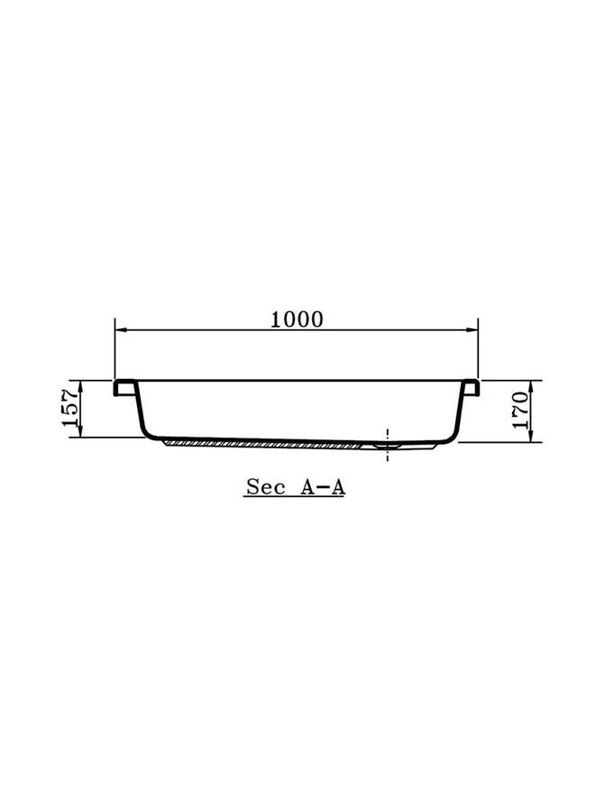 Ideal Standard Egypt Acrylic 120*90 Ultra Flat 2 White Inclusive Drainage Rectangle 