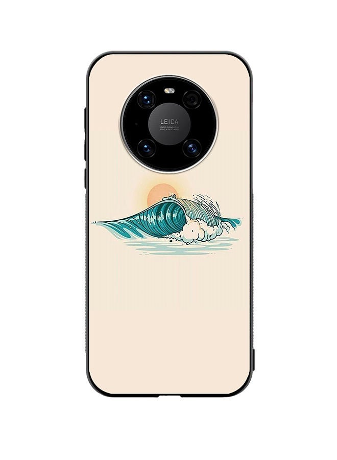 VR CREATIVE Protective Case Cover For Huawei Mate 40 Waves Design Multicolour - Image 1