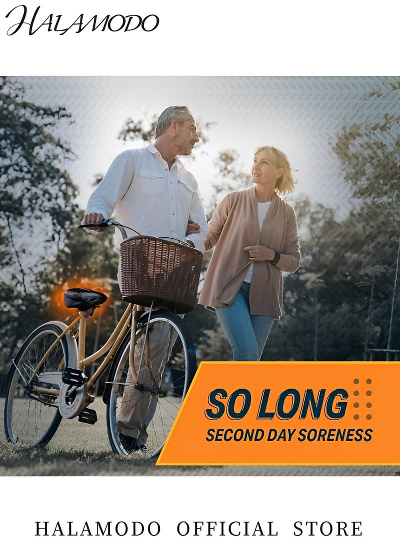 هالامودو مقعد دراجة مقعد دراجة قابل للتنفس ومقاوم للماء مع مقعد دراجة تمرين ذكي بمفهوم المنطقة لدراجات BMX وMTB ووسادة مقعد دراجة الطريق للرجال والنساء - Image 4