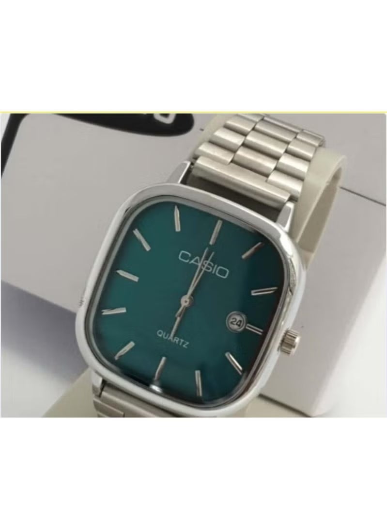Casio Classic Watch with Stainless Steel Bracelet