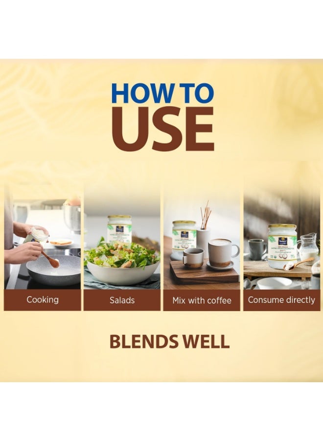 باراشوت زيت جوز الهند البكر الممتاز العضوي 100% من باراشوت - 200 مل - Image 3