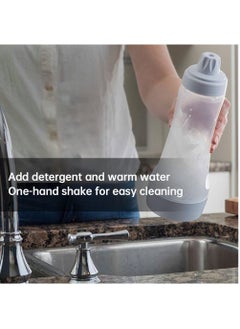 MARKQ Hand Pancake Batter Dispenser with Wire Whisk 1000 ml Batter Mixer Squeeze Bottle Shaker for Cupcake Pancake Crepe Batter Muffins  - Image 5