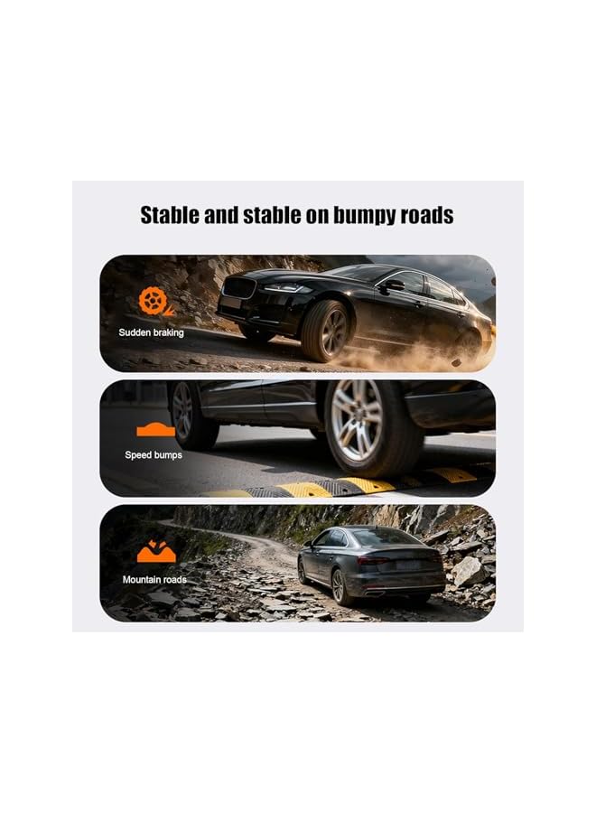 S-TOP Car Phone Mount: Magnetic Holder with 360° Rotation for Dashboard & Vent, Universal Strong Magnet Bracket for iPhone Android, Hands-Free Navigation Stent for Car SUV RV Truck Driving - Image 3