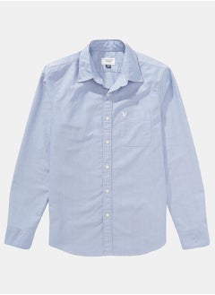 American Eagle AE Slim Fit Everyday Oxford Button-Up Shirt  - Image 3