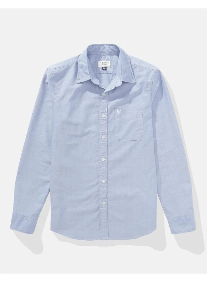 American Eagle AE Slim Fit Everyday Oxford Button-Up Shirt
