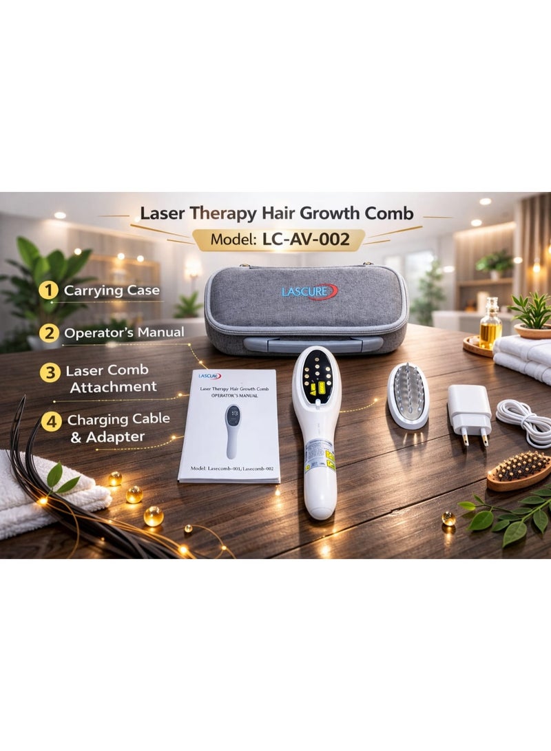 Altivox Laser Therapy Hair Comb for Hair Growth - Image 4