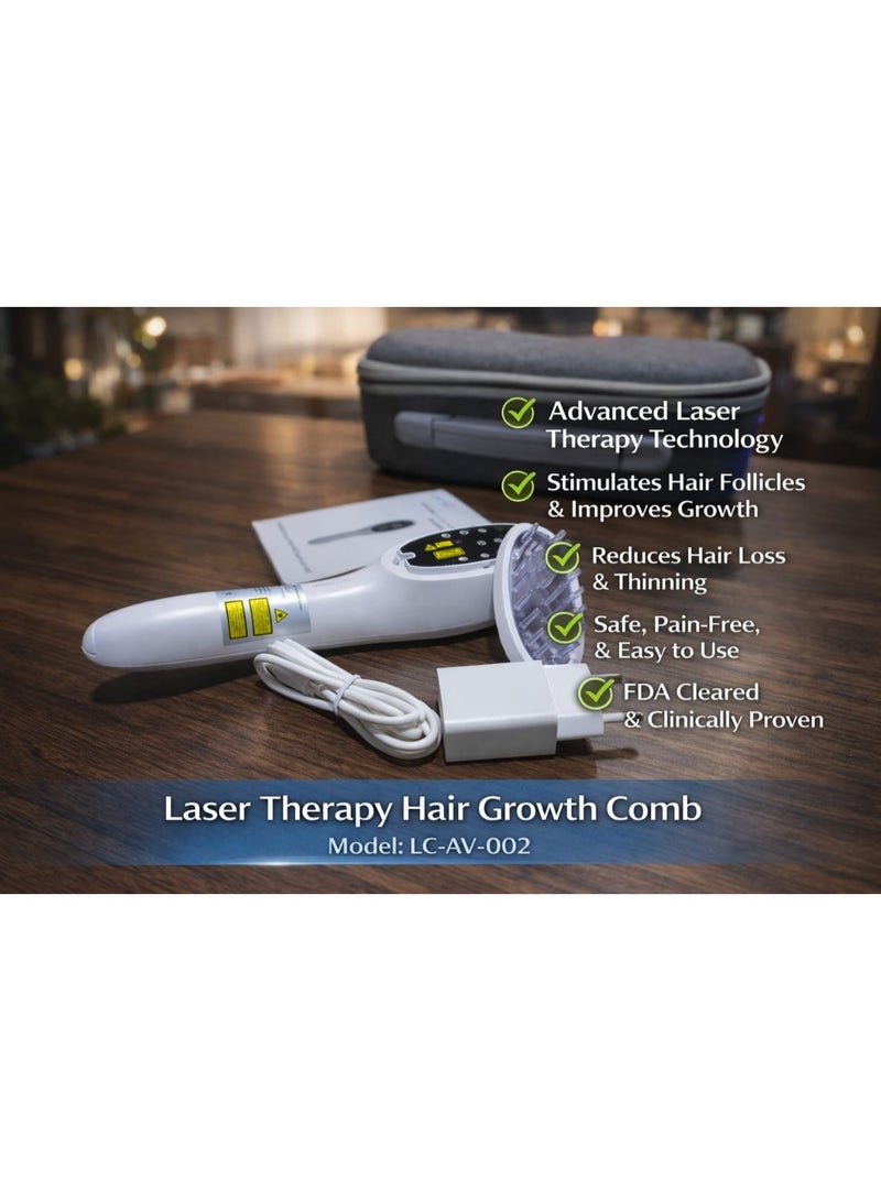 Altivox Laser Therapy Hair Comb for Hair Growth - Image 2