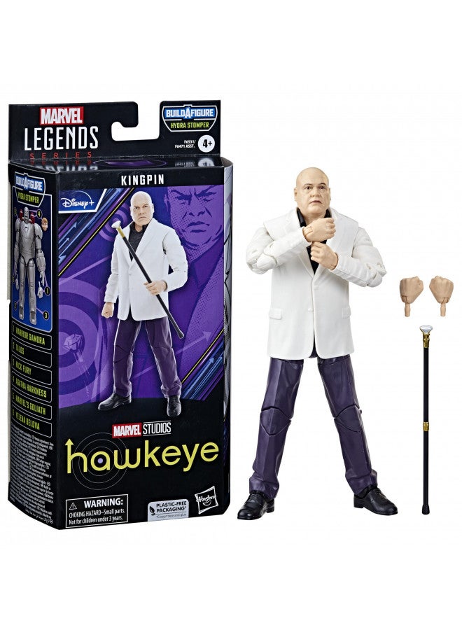 Marvel Legends Series Kingpin, Hawkeye Collectible 6-Inch Action Figures, Ages 4 and Up - Image 1