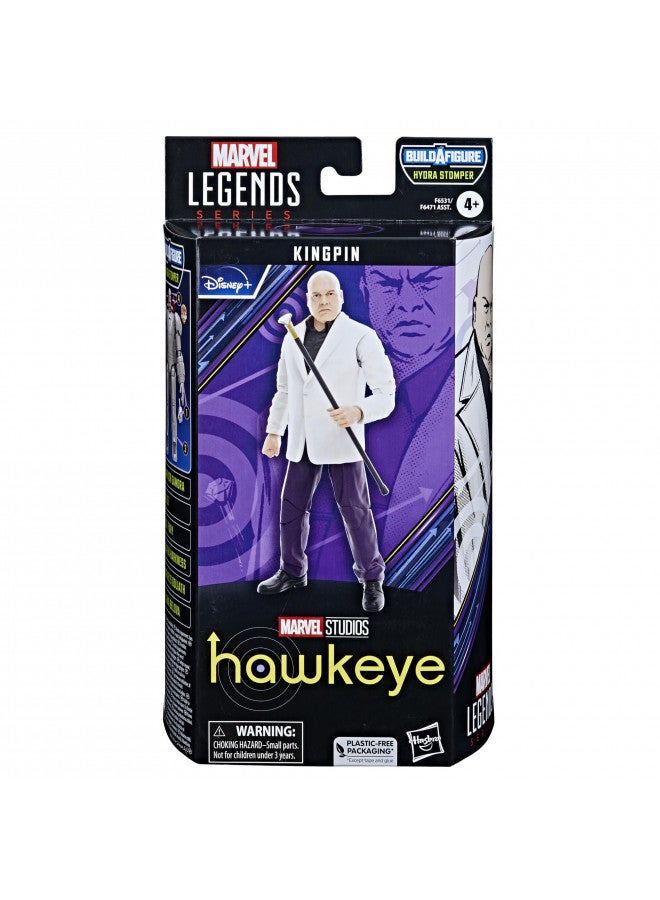 Marvel Legends Series Kingpin, Hawkeye Collectible 6-Inch Action Figures, Ages 4 and Up - Image 4