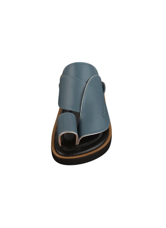 NAD Arabic Sandals with natural blue and black leather  - Image 3