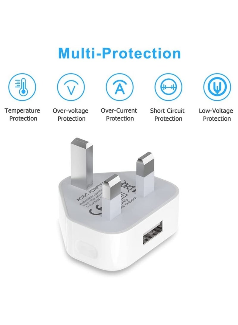ELTRAZONE Iphone Charger Plug and 1.5M Cable Compatible for IPhone 8, 8 Plus, 5S, 6, 6S, 6 Plus, 6S Plus, 7, 7 Plus, XS, X, XS Max, Iphone 11,12, IPod  - Image 4