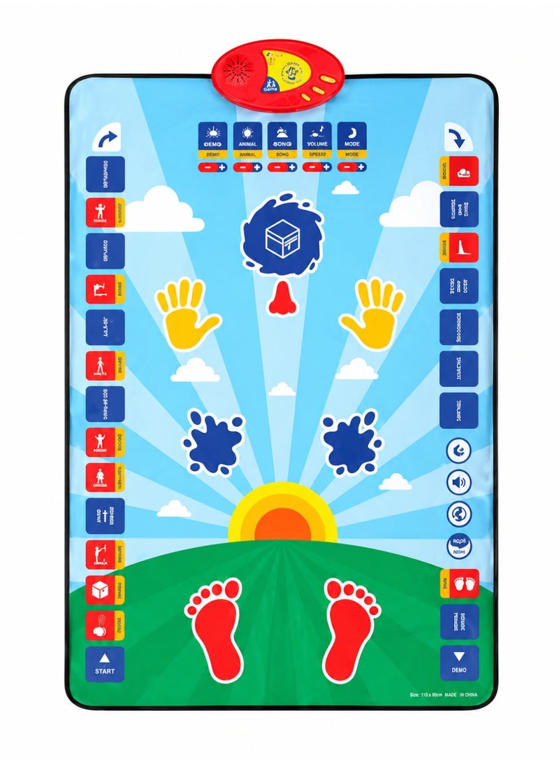Lukadah Electronic Kids Educational Prayer Mat for Muslim Children – Interactive Islamic Learning Prayer Rug with Sound, Touch Buttons & Step-by-Step Salah Guide – Islamic Namaz Prayer Mat for Boys & Girls, Quran Duas & Learning Mat for Kids - Image 1