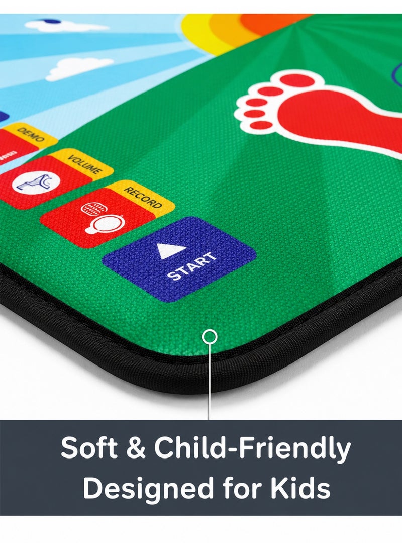 Lukadah Electronic Kids Educational Prayer Mat for Muslim Children – Interactive Islamic Learning Prayer Rug with Sound, Touch Buttons & Step-by-Step Salah Guide – Islamic Namaz Prayer Mat for Boys & Girls, Quran Duas & Learning Mat for Kids - Image 5
