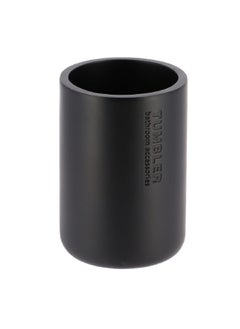 Tendance Loudis High Quality Durable Round Polyresin Bathroom Tumbler Black 350 ml 61101237  - Image 1