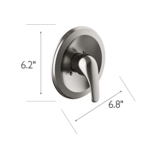 Design House 595066 Middleton II Transitional Escutcheon and Single Handle for Bathroom Satin Nickel - Image 3