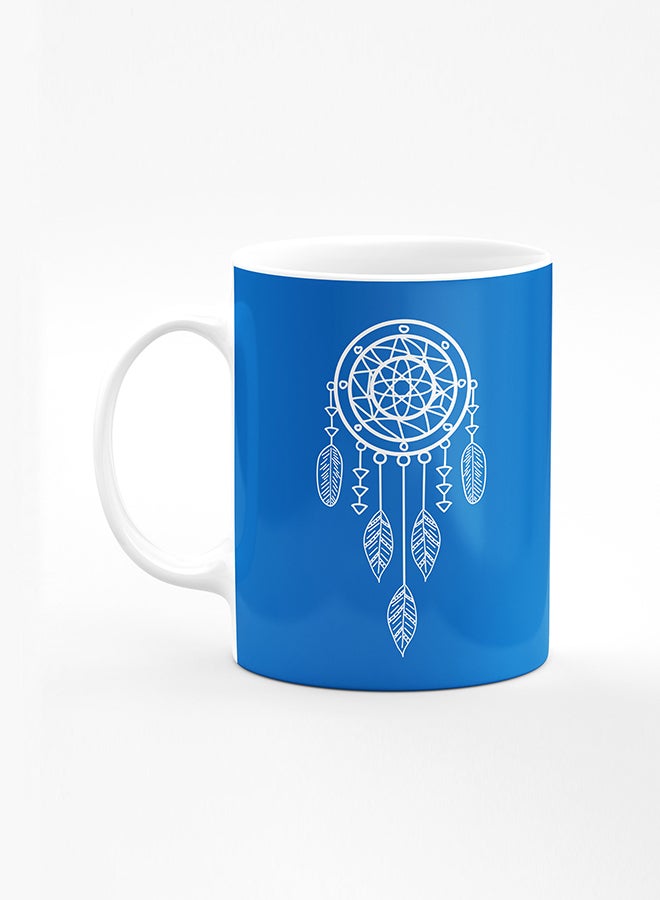 ستايلايزد كوب قهوة مطبوع مصمم بمقبض شديد التحمل 11 أونصة أكواب هدايا شخصية من السيراميك [آمن للاستخدام في الميكروويف ومقاوم للغسل في غسالة الصحون] - طباعة رخامية أسود - Image 1