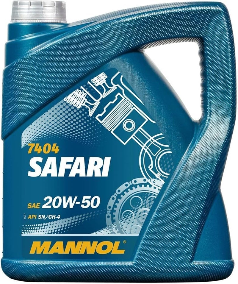 HTE - Mannol Germany Engine Oil (7404 SAFARI 20W-50 4 LTR)
