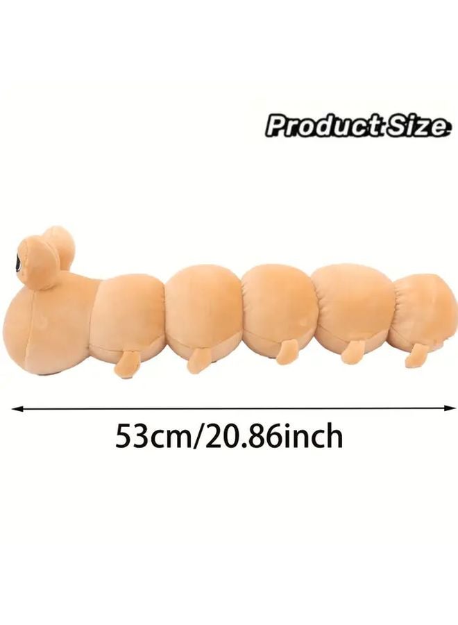 Light Brown Big Eyed Alien Plush Toy Soft Cuddly Stuffed Animal For Halloween Christmas Gifts - Image 3