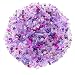 uxcell 1000 Pcs Mixed Glass Seed Beads 14mm Mini Loose Glass Bugle Beads for DIY Earrings Necklaces Bracelets Jewelry Making Purple - Image 2