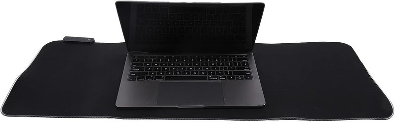 RGB LED Pad, USB Interface Gaming Mat with Thick ase, 7 Color Breathing and PC Laptop Notebook, Non Slip - Image 3