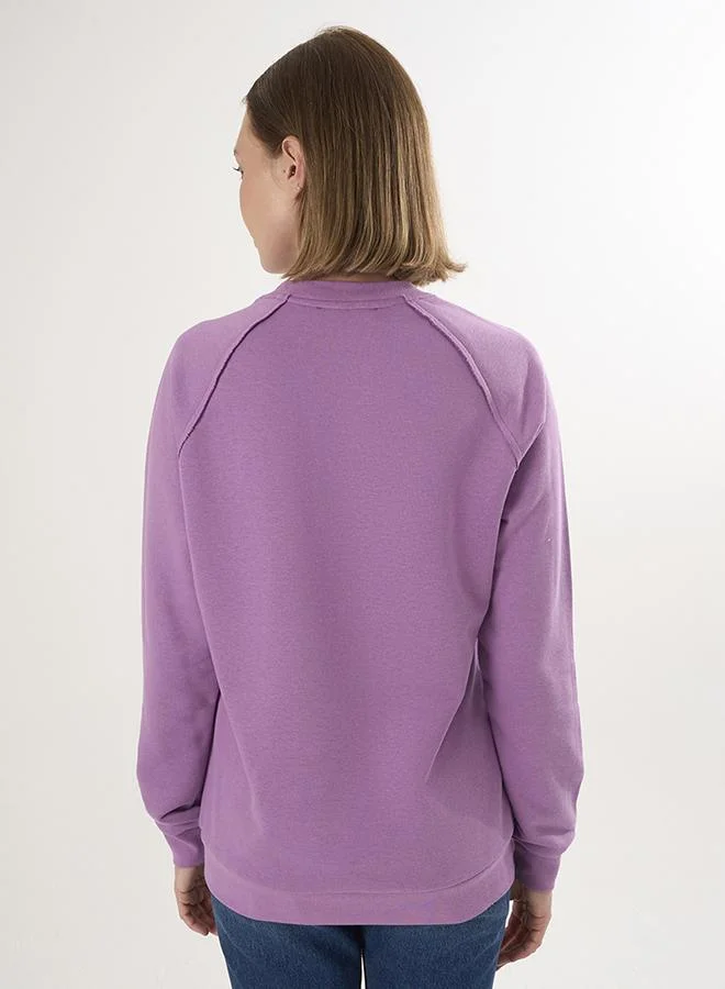 FELIX HARDY Basic Crew Neck Sweatshirt
