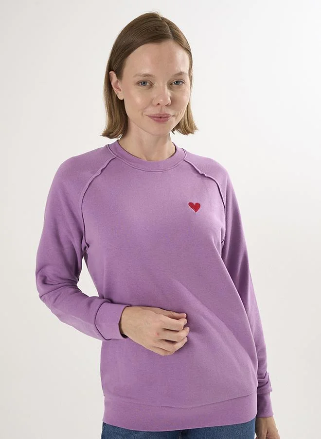 FELIX HARDY Basic Crew Neck Sweatshirt
