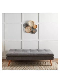 Home Box Melvin 3-Seater Fabric Sofa Bed with USB Port 94 x 89 x 182 cm  - Image 3