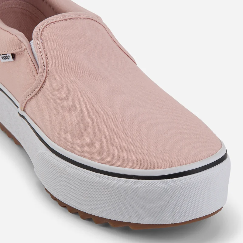 Vans Blush Pink Women's Authentic Slip-On Platform Shoes  | Best Price UAE