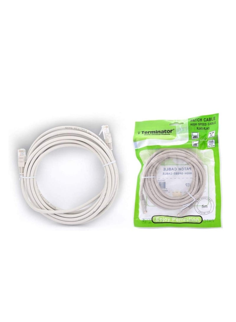 Terminator High speed Patch Cable CAT6 5.0 Meters TPCC 5M - Image 1