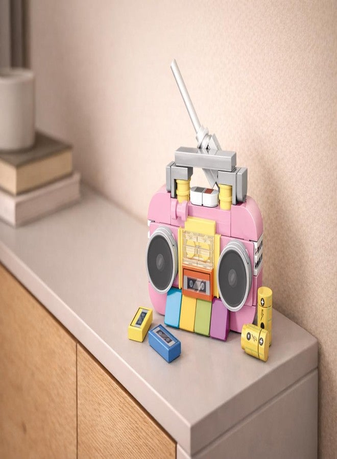 ThinkerPlace STEM Home Appliance Radio Building Blocks Set (91 Pcs) | DIY Kitchen & Pretend Play Toy for Kids 6+ Years (Boys & Girls) | Educational Role Play Creativity Toy - Image 3