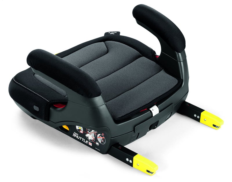 Peg Perego مقعد سيارة بيغ بيريجو فياجيو شاتل - مقعد معزز - للأطفال من 40 إلى 120 رطل - صنع في إيطاليا - عرقسوس (أسود) - Image 2