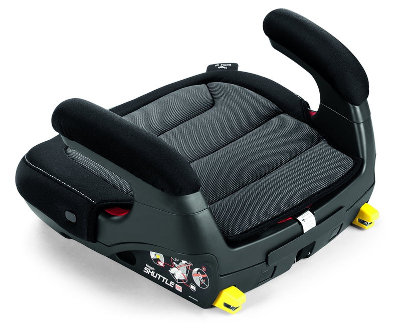 Peg Perego مقعد سيارة بيغ بيريجو فياجيو شاتل - مقعد معزز - للأطفال من 40 إلى 120 رطل - صنع في إيطاليا - عرقسوس (أسود) - Image 3