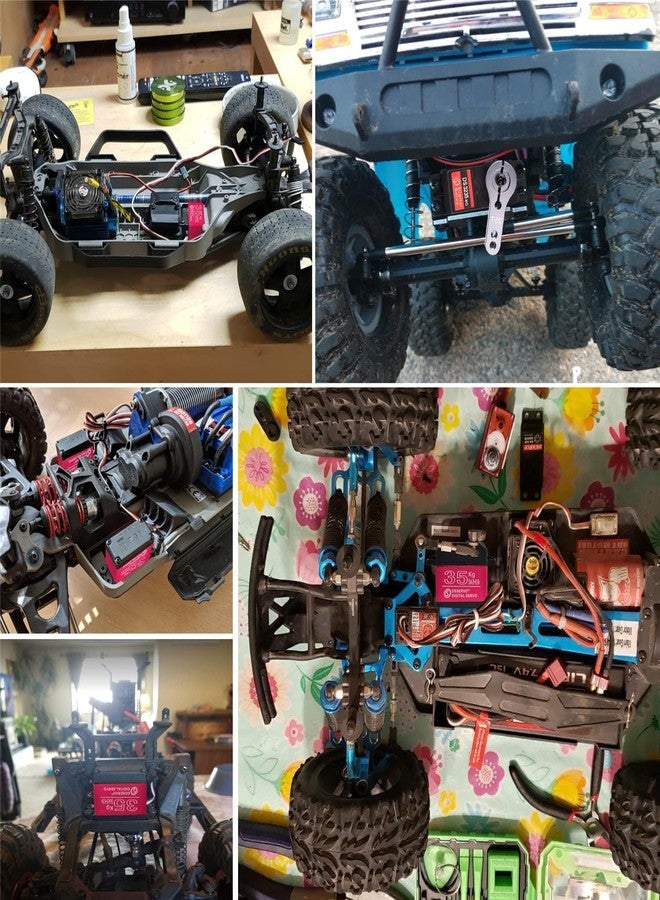 REES52 Steering Servo Motor DS3235MG 270Degree 35KG High Torque - Full Metal Gear Digital Servo Baja Servo Waterproof Servo Mechanical arm Fittings servo for Robotic RC Car (Control Angle 270°) - Image 2