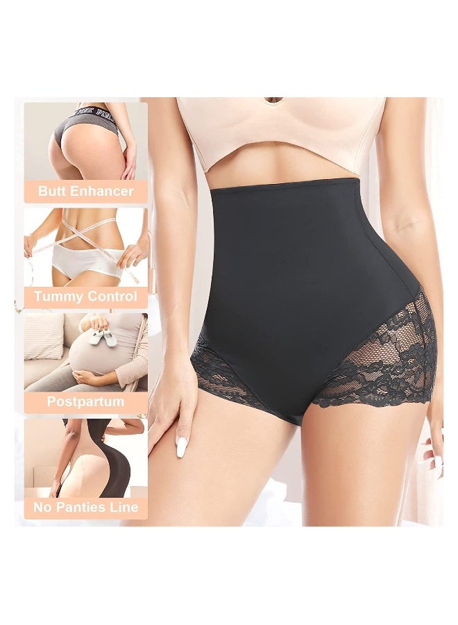 Tummy Control Shapewear Panties for Women High Waisted Shaping Underwear Seamless Body Shaper Girdle Panty Postpartum High Waist Tummy Control Pants Skinny Lace Shapewear XL  - Image 2