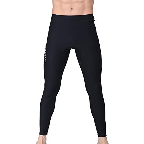 DIVE & SAIL Wetsuit Pants 1.5mm Neoprene Pants for Men Surfing Pants Diving Pants Keep Warm for Diving Swimming Snorkeling Scuba Sailing Surfing 2XL Size LP010M-2XL - Image 1