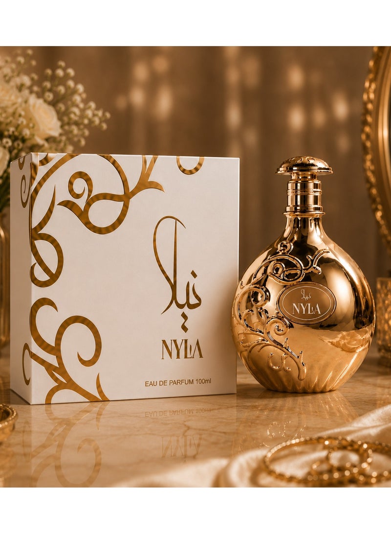 ميستيكال عطر ميستيكال نيلا أو دو بارفيوم 100 مل للنساء| عطر زهري شرقي فاخر طويل الثبات | طقم عطور نسائي أنيق - Image 2