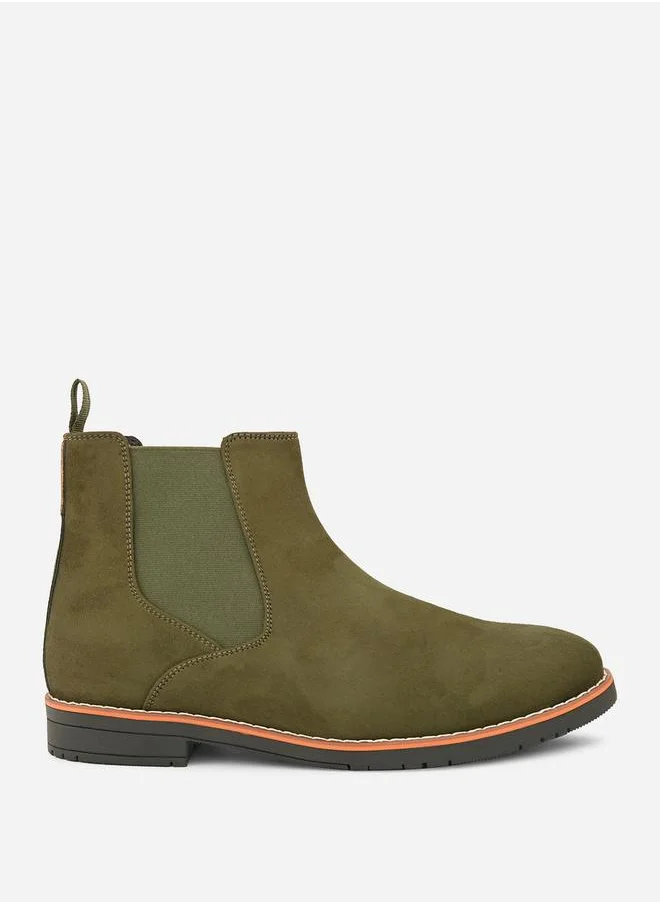 Styli Suede Chelsea Ankle Boots