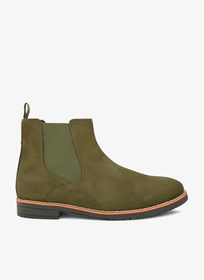 Styli Suede Chelsea Ankle Boots