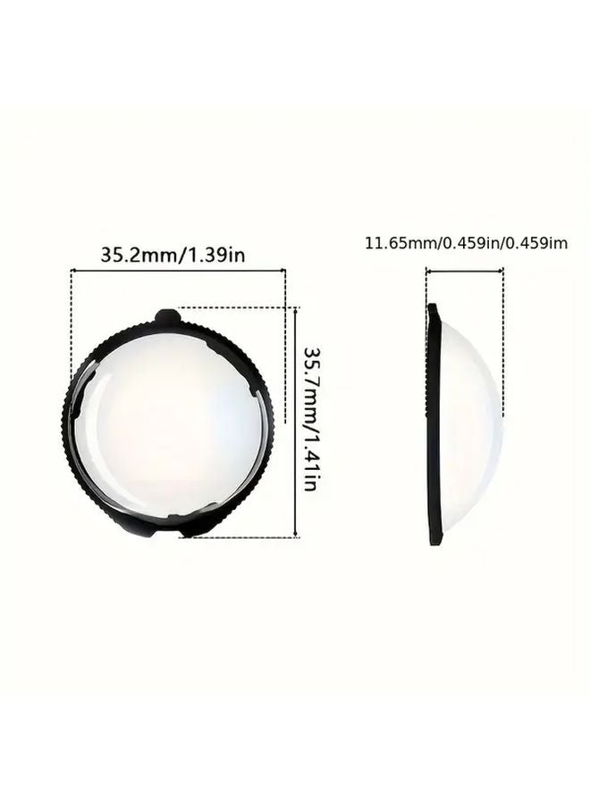 Insta360 X5 واقي عدسة الكاميرا زجاج مقسى صلابة 10H مقاوم للخدوش مضاد للصدمات - Image 3