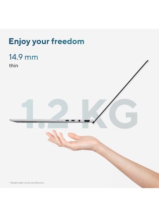 Zenbook Laptop With 14 Inch (2880x1800) Display, Core Ultra 9 285H Processor/32GB RAM DDR5/1TB SSD/Intel Arc Graphics/Windows 11 Home/ English/Arabic Ponder Blue - view 3