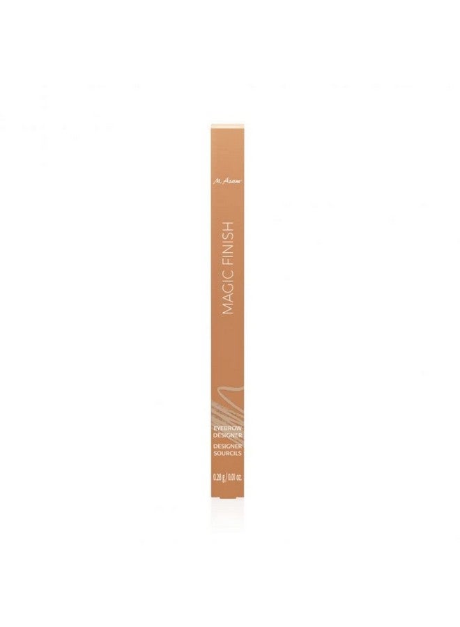M.Asam Magic Finish Eyebrow Designer Light-Brown - 4-In-1 Eyebrow Pencil With Rotating Mine & Spiral Brush, Perfect Shape & Fullness Thanks To Powdery Texture, Optimal Brow Arch, Eye Make-Up, 0.01 Oz - Image 2