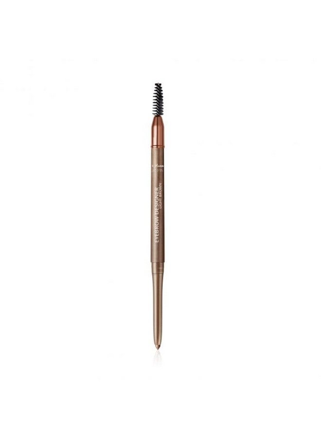 M.Asam Magic Finish Eyebrow Designer Light-Brown - 4-In-1 Eyebrow Pencil With Rotating Mine & Spiral Brush, Perfect Shape & Fullness Thanks To Powdery Texture, Optimal Brow Arch, Eye Make-Up, 0.01 Oz - Image 1