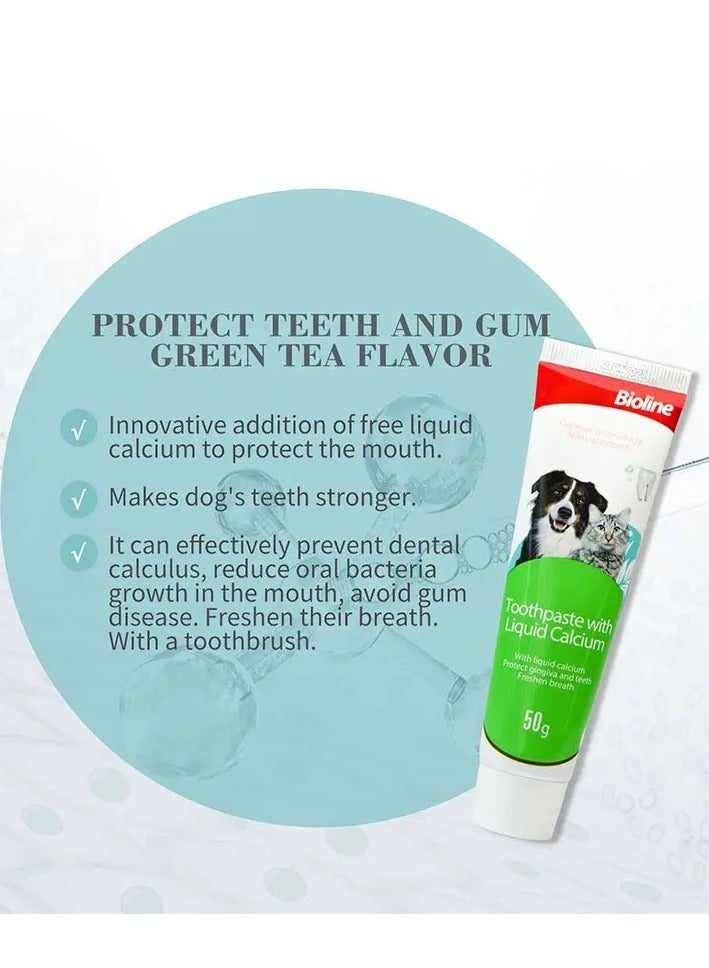 بايولاين معجون أسنان بالكالسيوم السائل [الوزن - 50 جرام] - Image 3