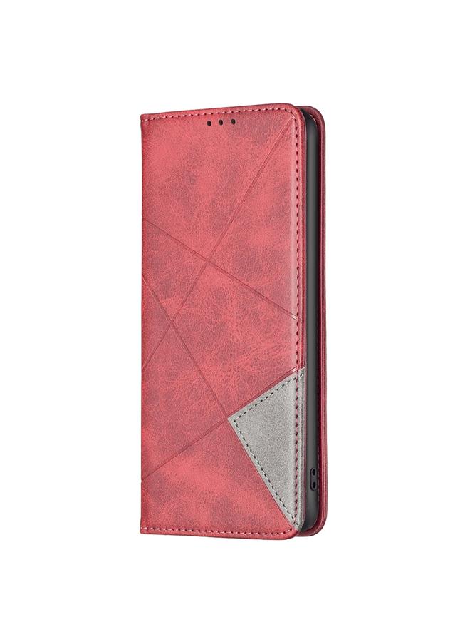 اس-توب جراب هاتف OPPO A59 5G جراب جلدي مغناطيسي غير مرئي منشوري - Image 3