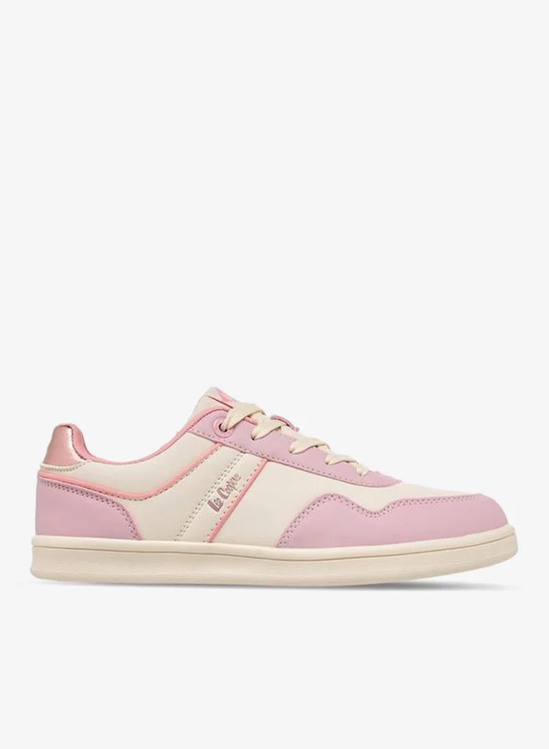 Lee Cooper Girls Lace-Up Ankle School Sneakers
