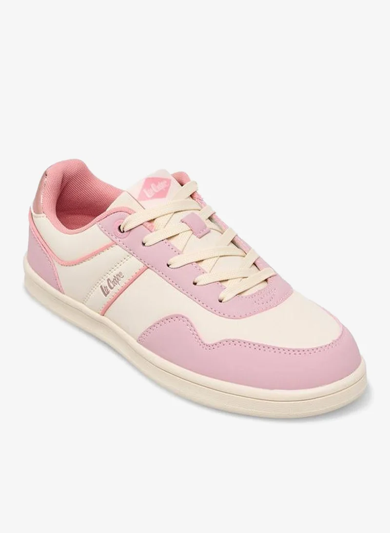 Lee Cooper Girls Lace-Up Ankle School Sneakers
