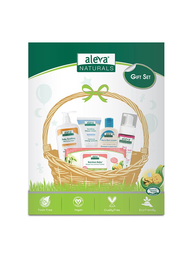 Aleva Naturals - Newborn Baby Gift Set - Image 1