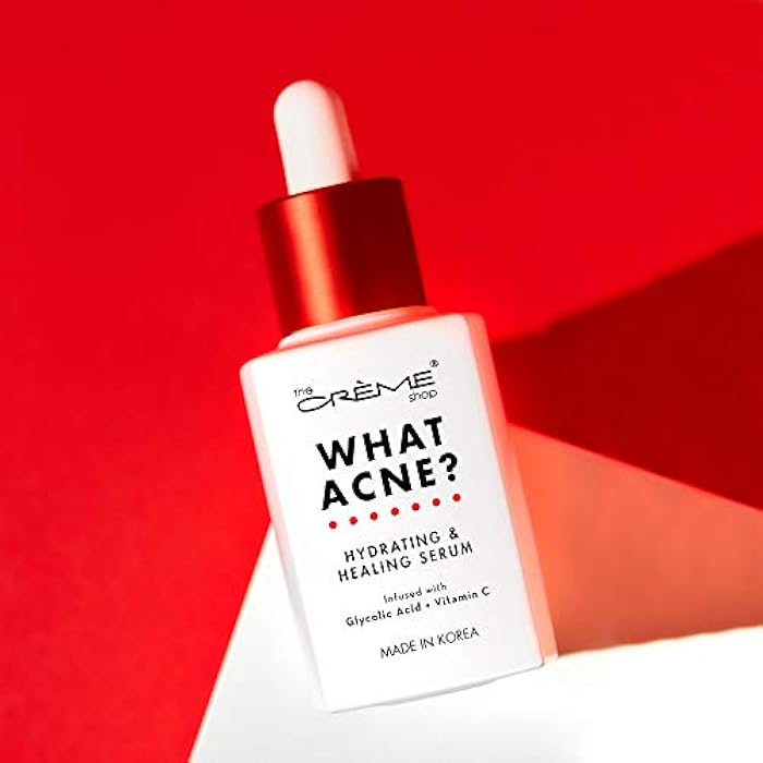 The Crème Shop Korean Skin Care | What Acne? - Hydrating & Healing Vitamin C Serum for Acne Treatment, Dull Skin, irritation, Restoring, Calming, Pore Tightening - Image 3
