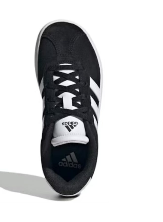 VL Court 3.0 Kids' Shoes, Model ID6313, Black and White, Size US10-28F - Image 1