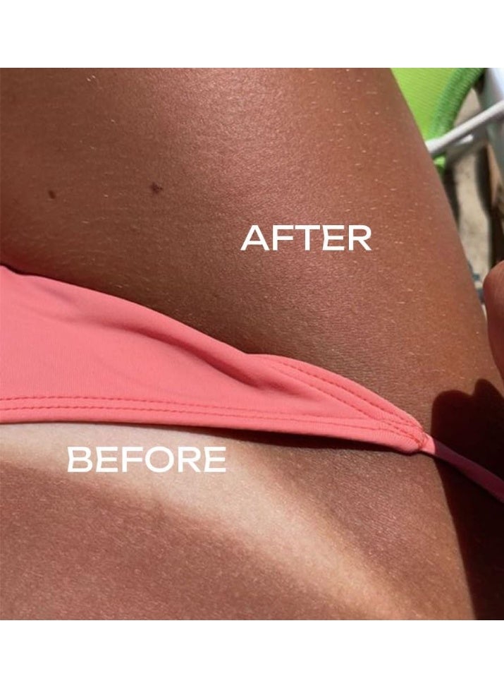 B Bronze Dark Tanning Oil | Dark Tan Accelerator with Coconut Oil, Carrot Oil, & Coconut Water | Vegan, Cruelty-Free, Oxybenzone-Free, Water-Resistant | Perfect for Quick, Deep, Natural Glow- 1 Bottle - Image 4